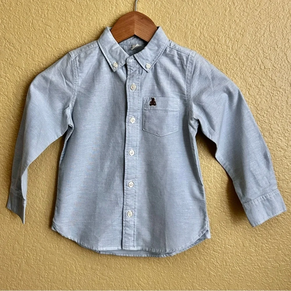 Gap Oxford Long Sleeve Button Down Shirt